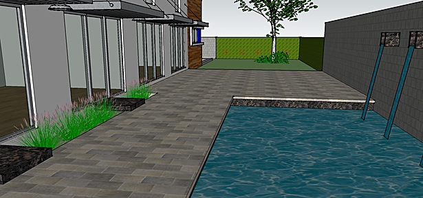 Pool area