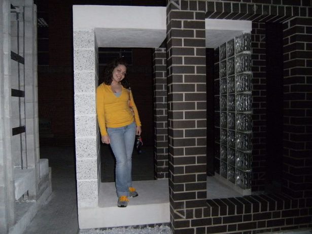 Built Masonry Build Mock-up (Designed and built 2008)