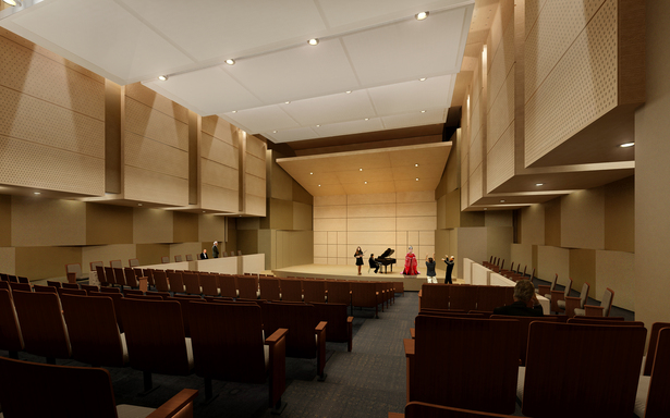 300 seat Recital Hall