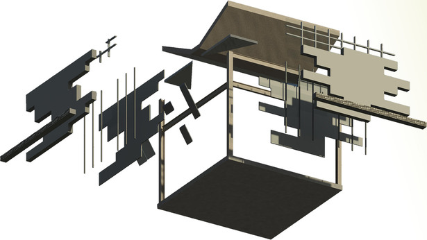 Explodes Axonometric