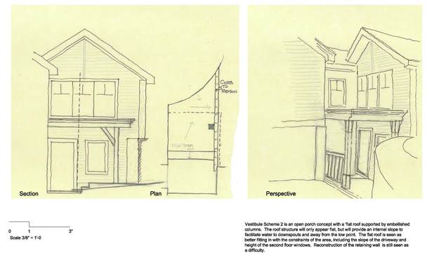 Mohawk Lake Residence - Vestibule Option 2