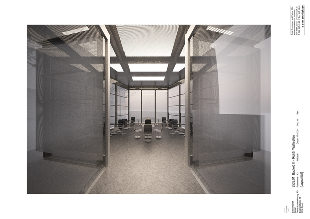 Restaurant entrance perspective 1