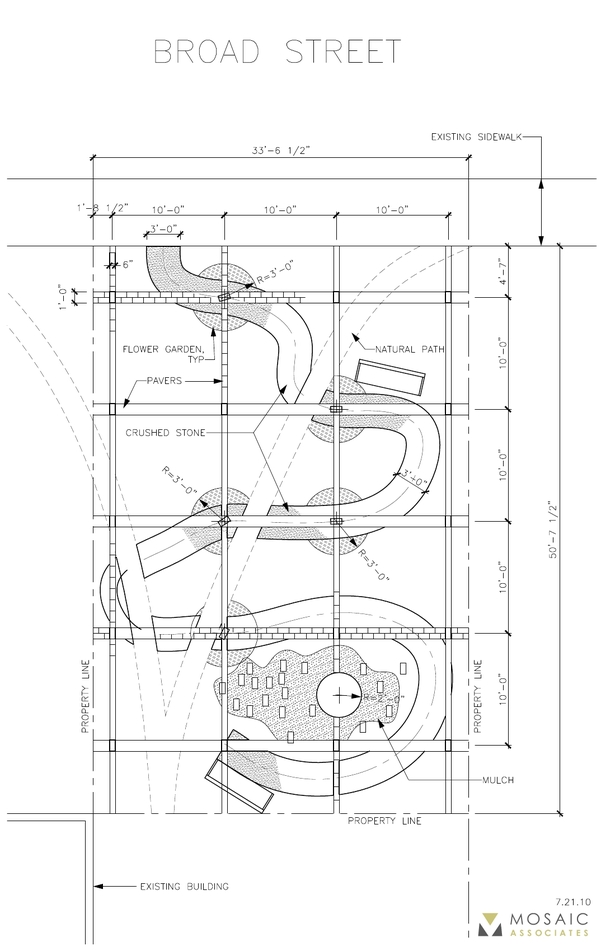 Final layout plan