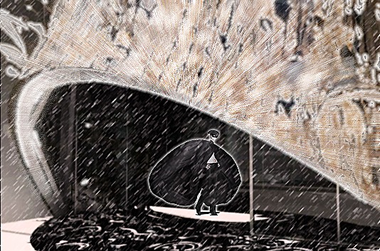 Sgambati_Alexander McQueen studio h.q._seasonal study winter_facade rendering/montage