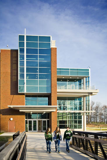 Daytime View of Completed Building