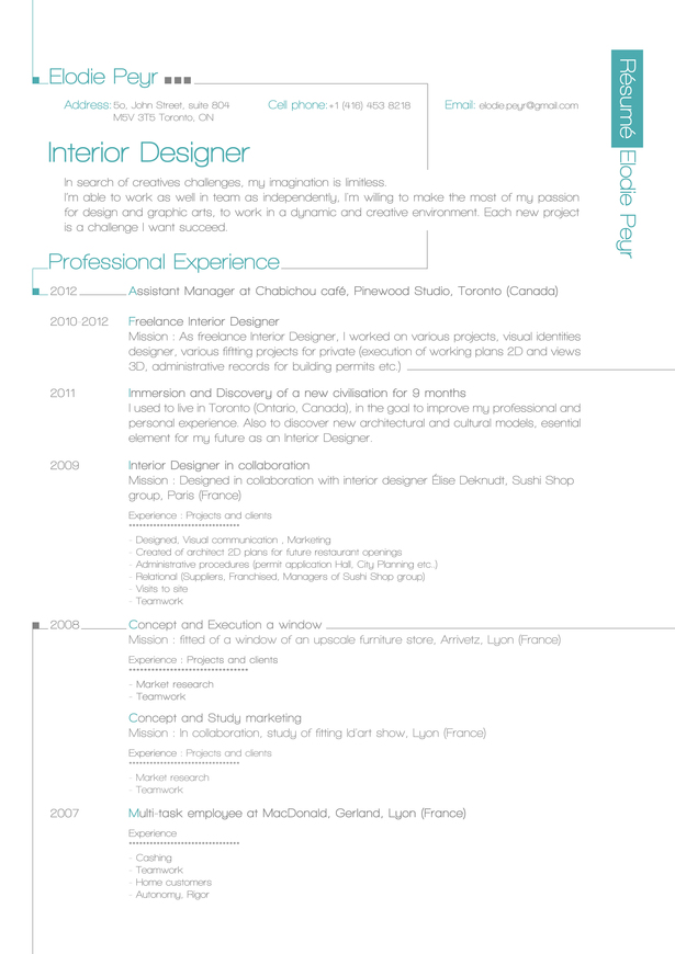 Resume_Professional Experience