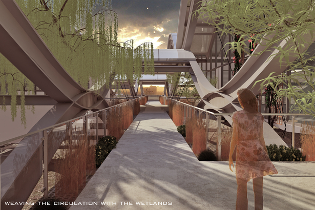 Weaving the Circulation with the Wetlands