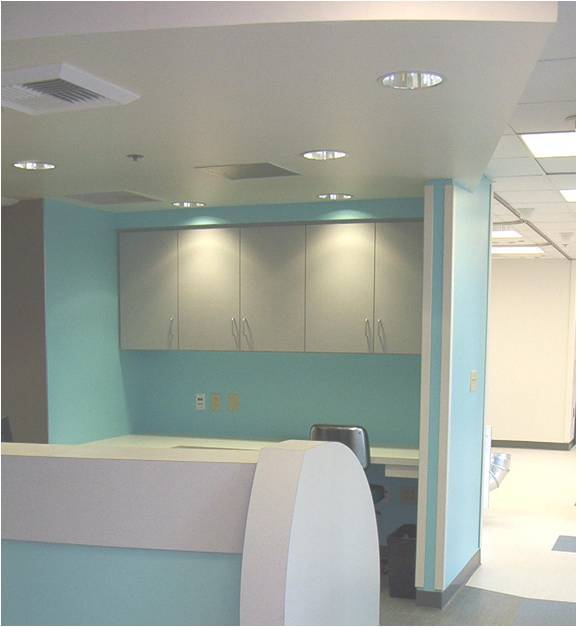 Nurse Station and Isolation Rooms