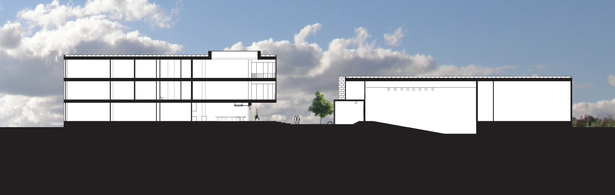 NLCP campus section (AutoCAD,Adobe Photoshop)