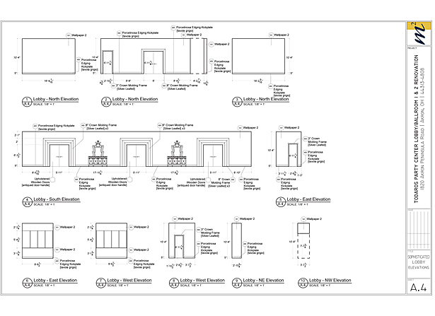 Lobby Elevations