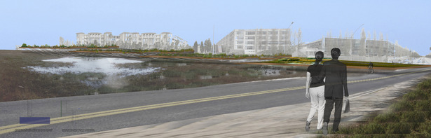 An exterior rendering 