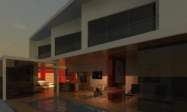 Exterior Perspective-Night
