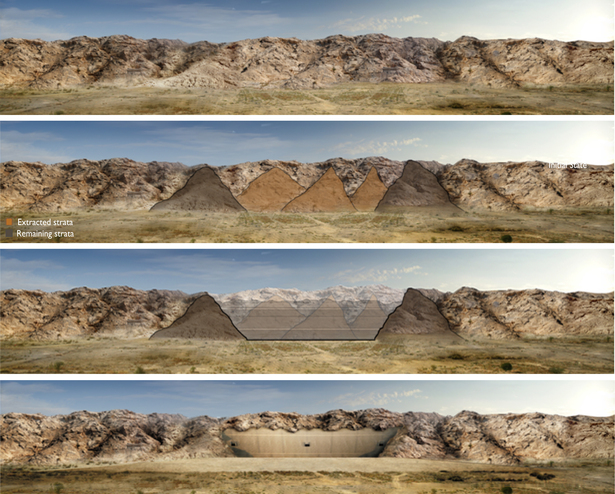 Strata extraction process