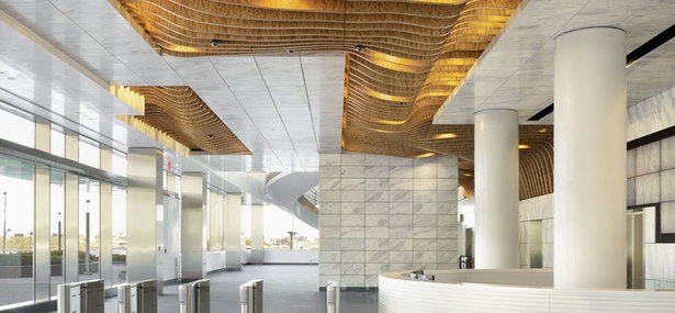 Lobby at Alexandria Center for Life Sciences - View East