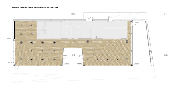 Rendered Reflected Ceiling Plan