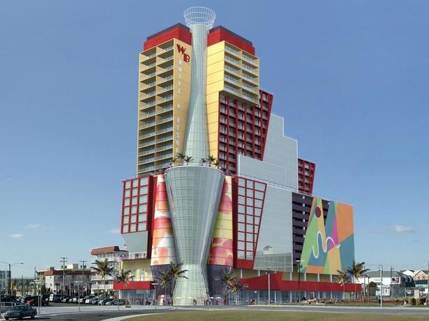 Wildwood Beach Hotel & Resort - View from ocean/beach.