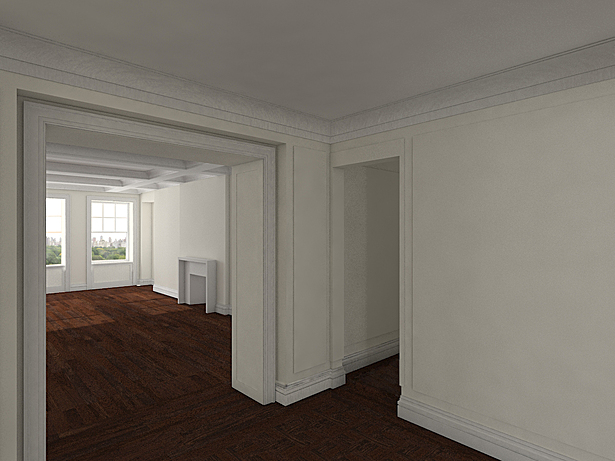 Gallery facing entry