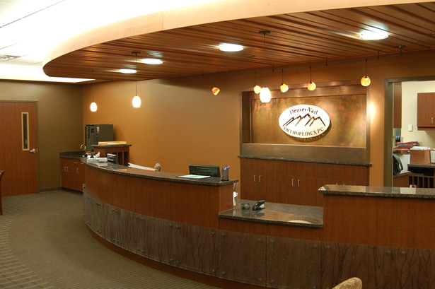 Reception at One of Two Ortho Suites