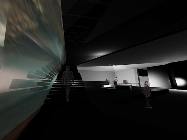 ground layers exhibit room
