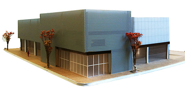 Physical model-facing Southwest