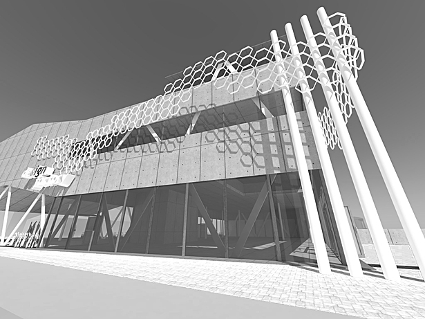 The main entry to Design Factory