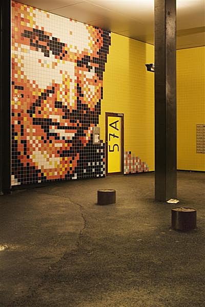 Developer's mosaic entrance