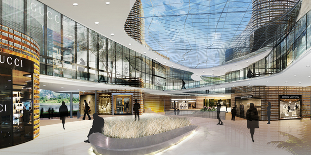 Retail Mall and Plaza Interior