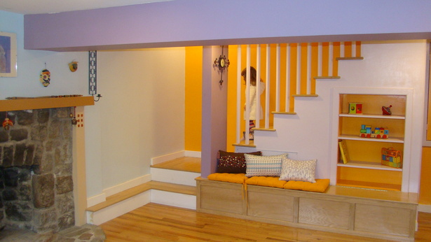 remodeled basement