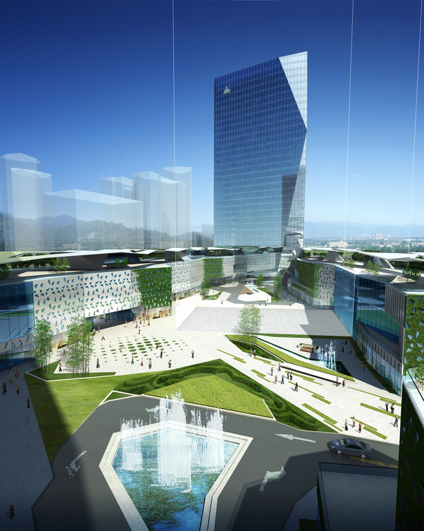 China Charcoal Resort Hotel and Corporate Headquarters masterplan, Zhuhai, China