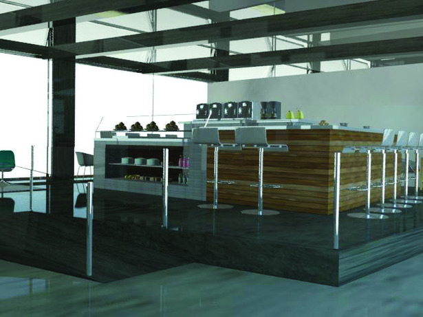Cafe (3Dmax rendering)