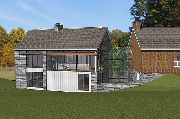 Exterior Design, Millerton House