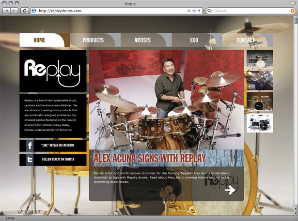 Home Page highlights latest updates.
