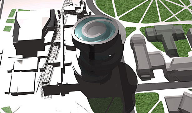 Aerial render