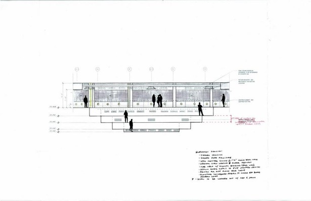 Westmont College Winter Hall Lecture Hall Sketch