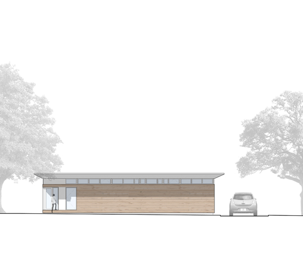 south elevation
