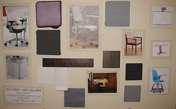 Art Gallery Presentation Board