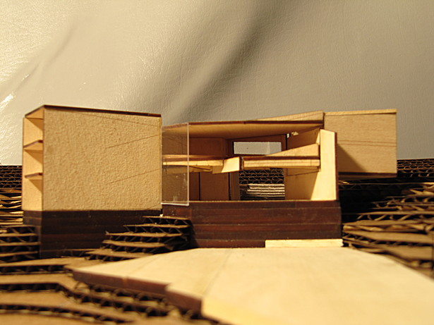 split-level interior