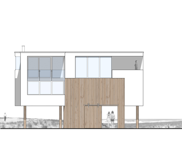 south elevation
