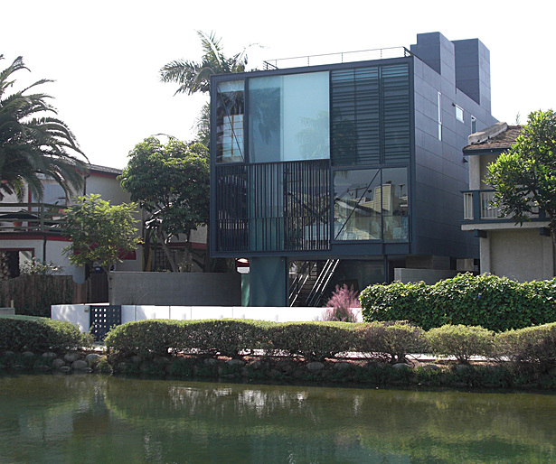 View from across the canal