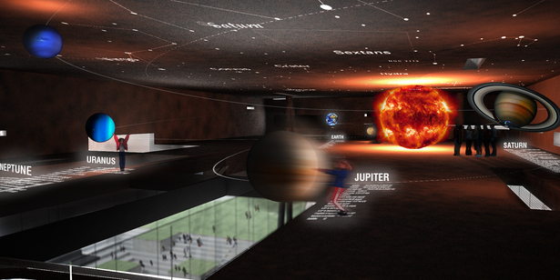 exhibition space