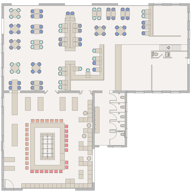 The Whale House floor plan