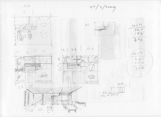 House XS - sketches