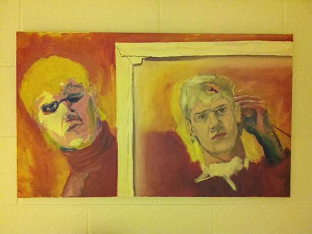 Self Portrait, Oil on Canvas
