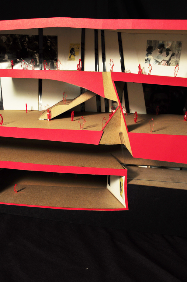Model: central knot of buidling