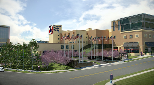 Hospital main entrance