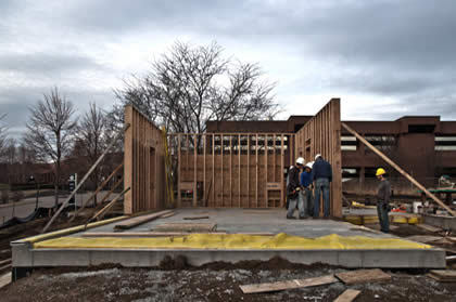 Initial Wall Framing