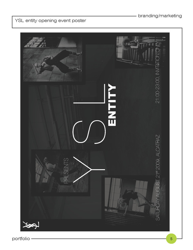 + branding identity; opening event poster
