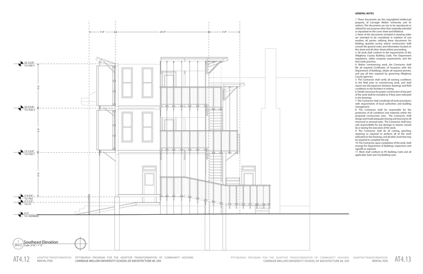 southeast elevation
