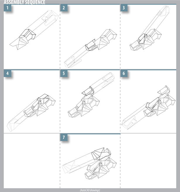 assembly sequence (AutoCAD)
