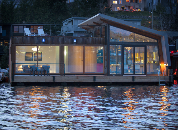 exterior from the water